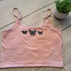 Hollister Butterfly Tank Top
